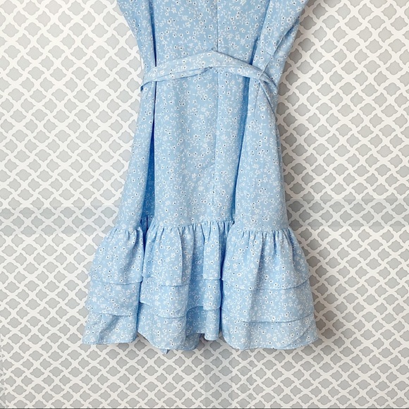 NWT Likely Floral Charlotte Ruffle Trim Mini Dress - Picture 9 of 11